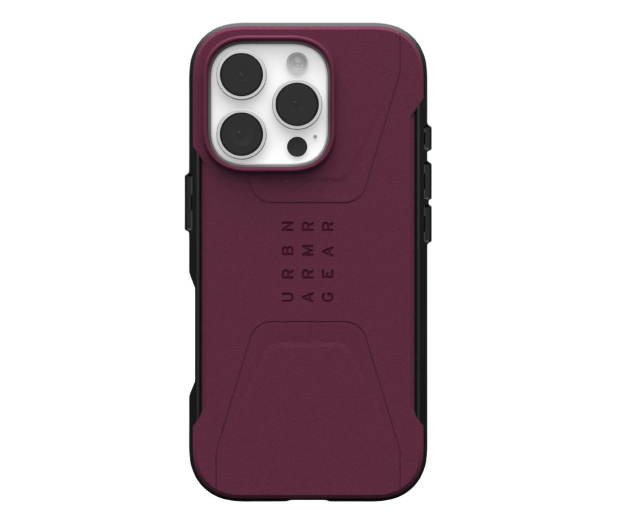 UAG Civilian Magsafe do iPhone 16 Pro bordeaux - 1279722 - zdjęcie